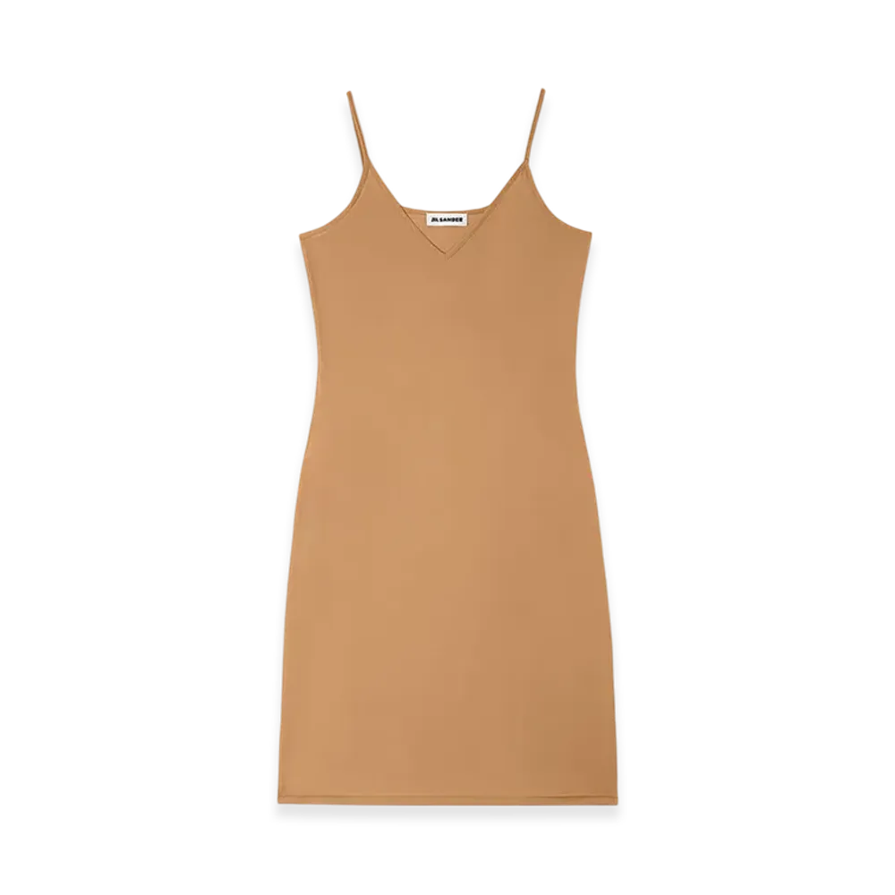 Jil Sander Jersey Slip Dress "Almond"