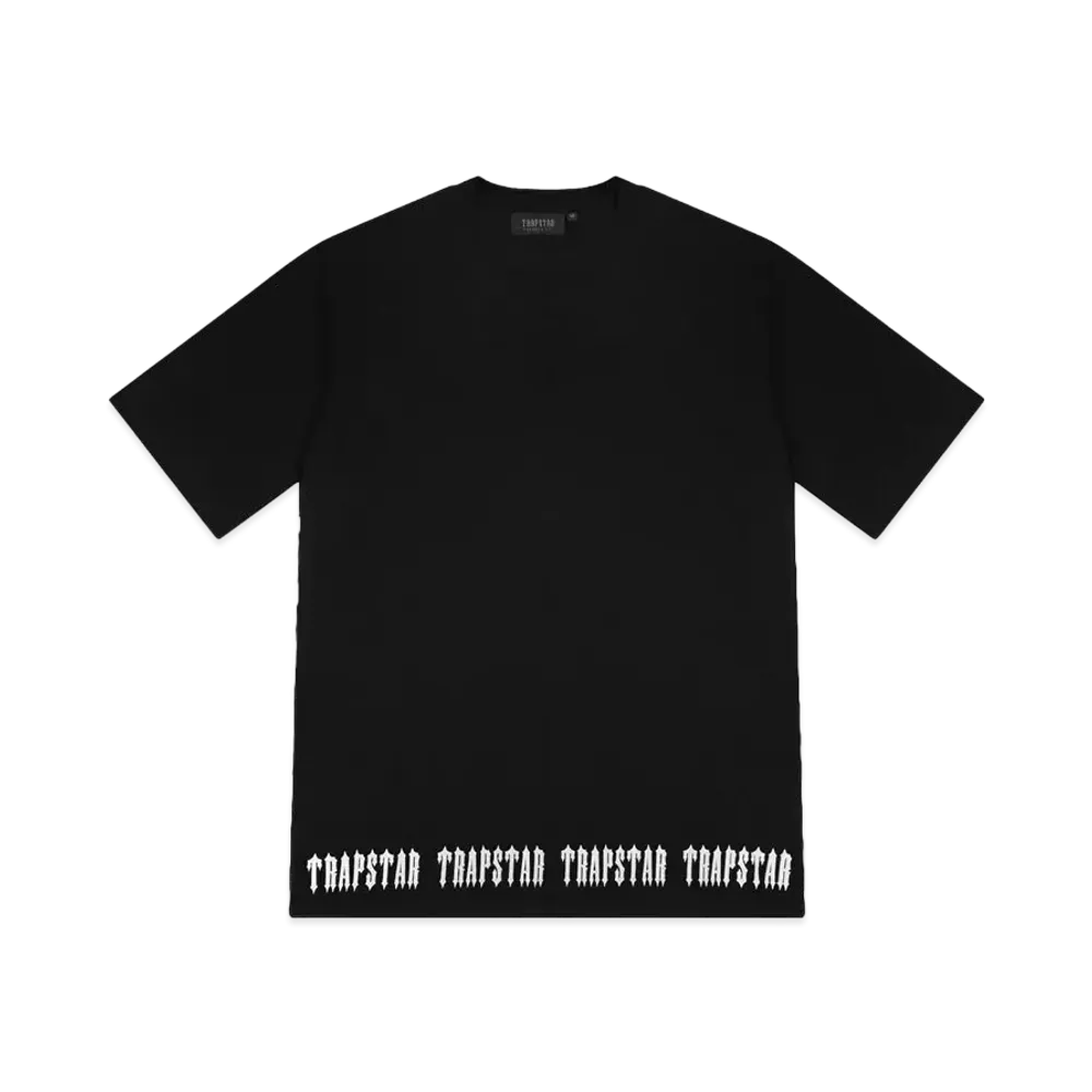 TRAPSTAR Irongate Baseline Tee "Black"