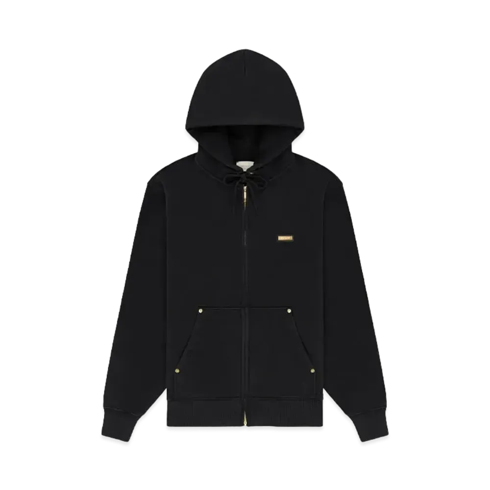 Aime Leon Dore Washed Full-Zip Hoodie "Black"