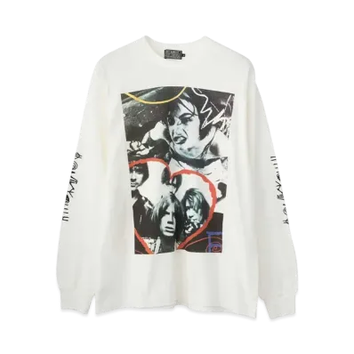 HYSTERIC GLAMOUR Sonic Youth/Evol T-Shirt "White"