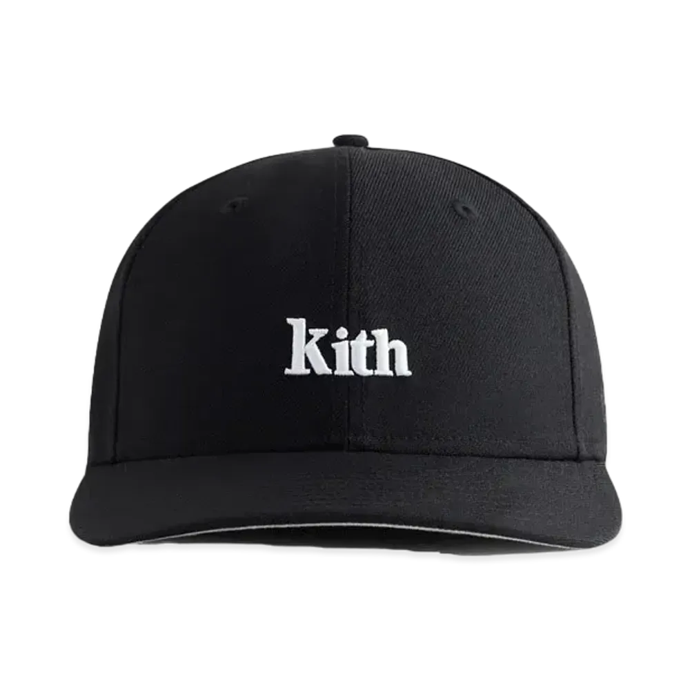 Kith x New Era Serif White Sox Cap "Black"