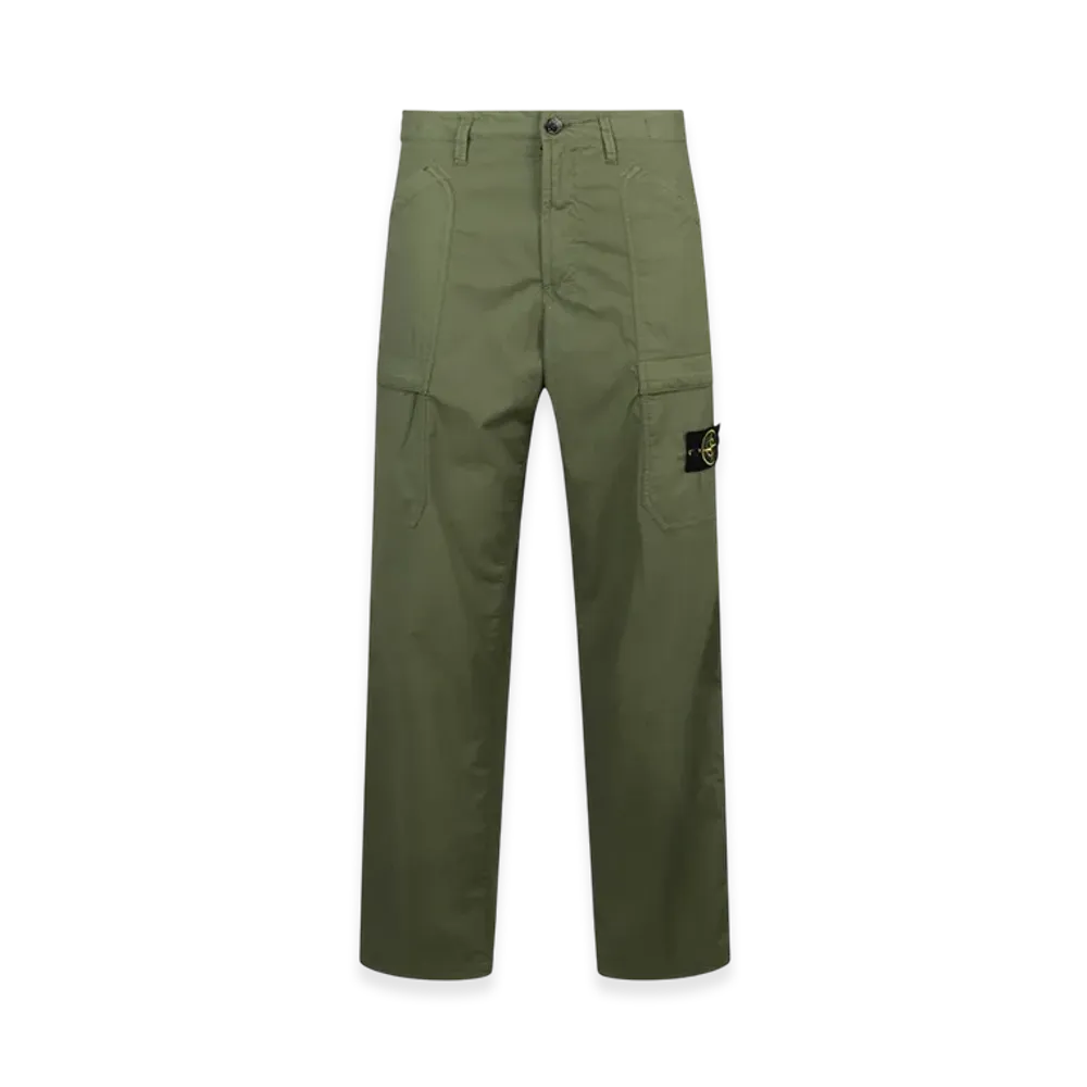 Stone Island 31603 Tela Paracadute Cargo Pants - 22SS "Olive Green"