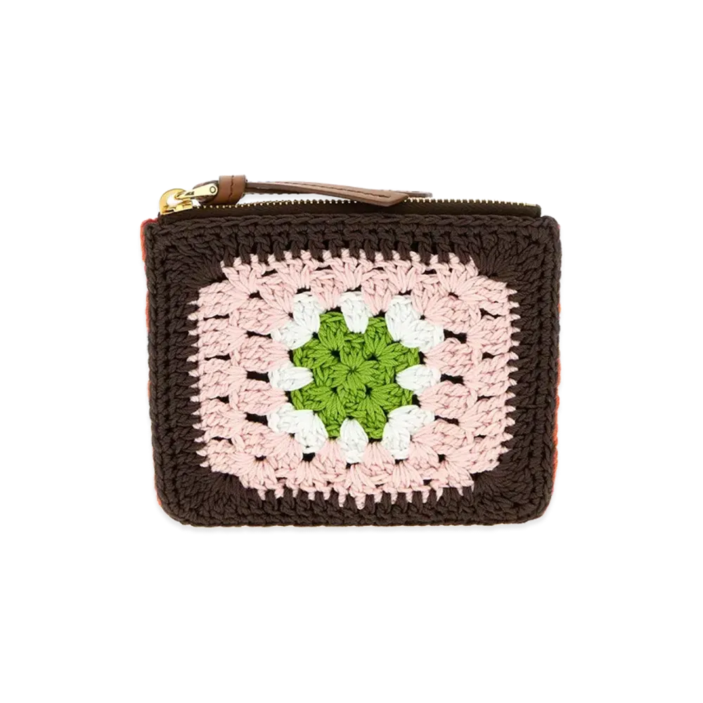 MIU MIU Women's Crochet Card Holder "Multicolor"