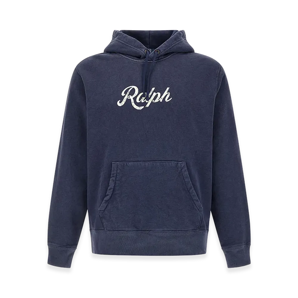 Polo Ralph Lauren Vintage Print Hoodie "Navy Blue"