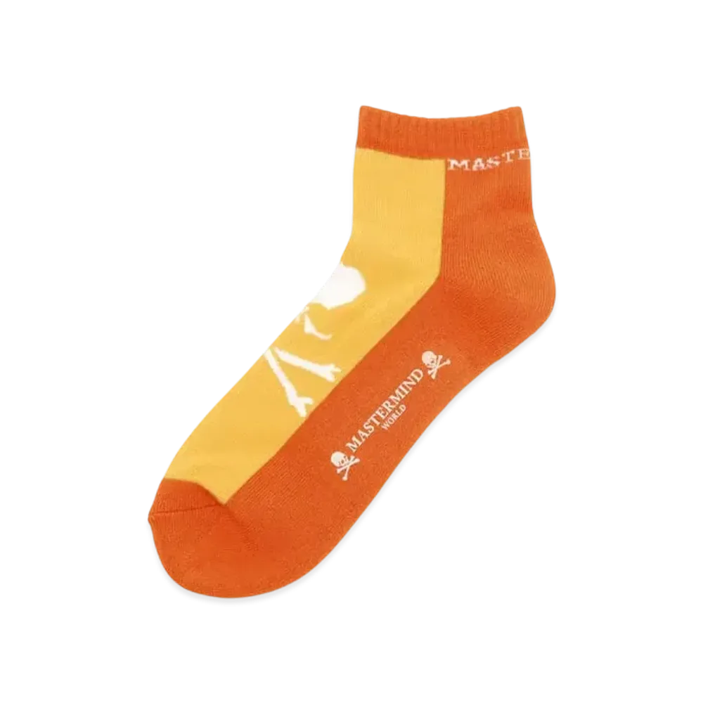 mastermind WORLD 2 Color Socks "Orange Yellow"