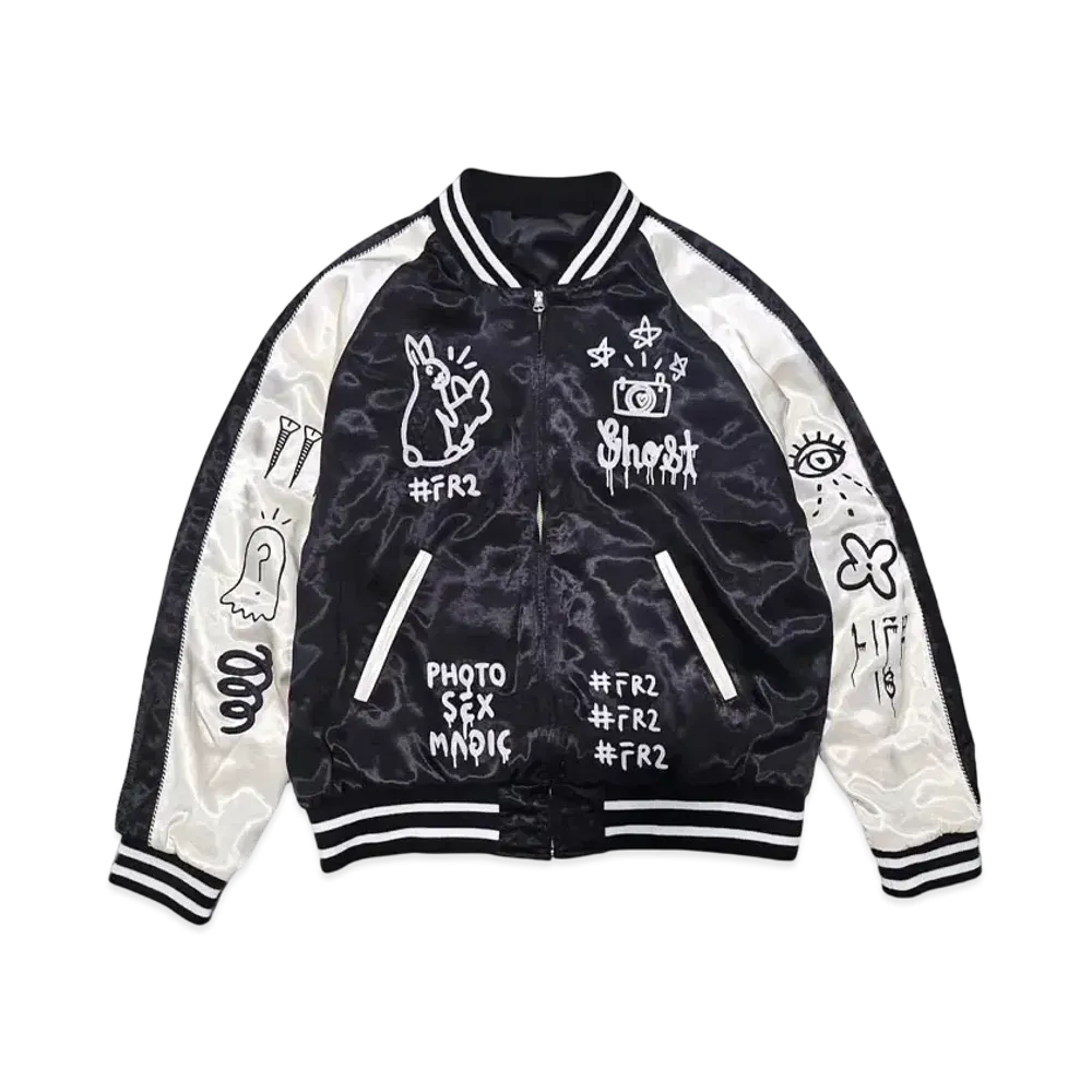 FR2 x GUCCIGHOST Sukajan "Black"