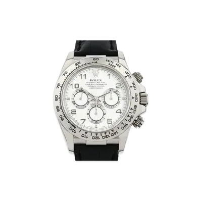 ROLEX Cosmograph Daytona "White/White Gold"