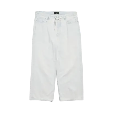 BALENCIAGA Men's Oversized Baggy Pants "Light Blue"