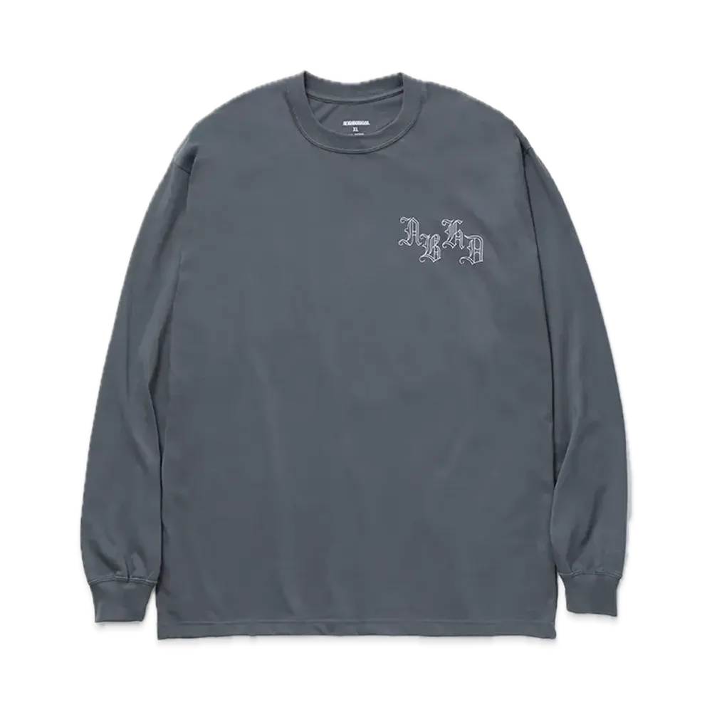 NEIGHBORHOOD NH . Tee LS-5 "Gray"