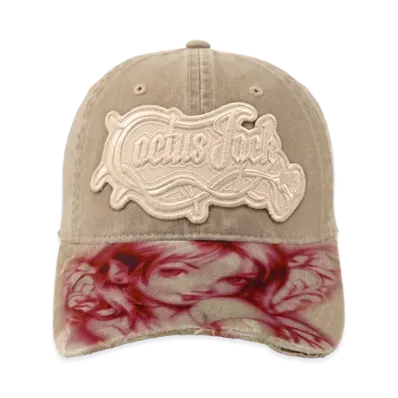 Travis Scott Cactus Jack Airbrush Angel Hat "Beige"