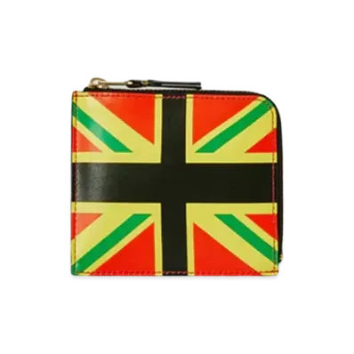 DENIM TEARS x CDG Windrush Zip Around Wallet "Maruti"
