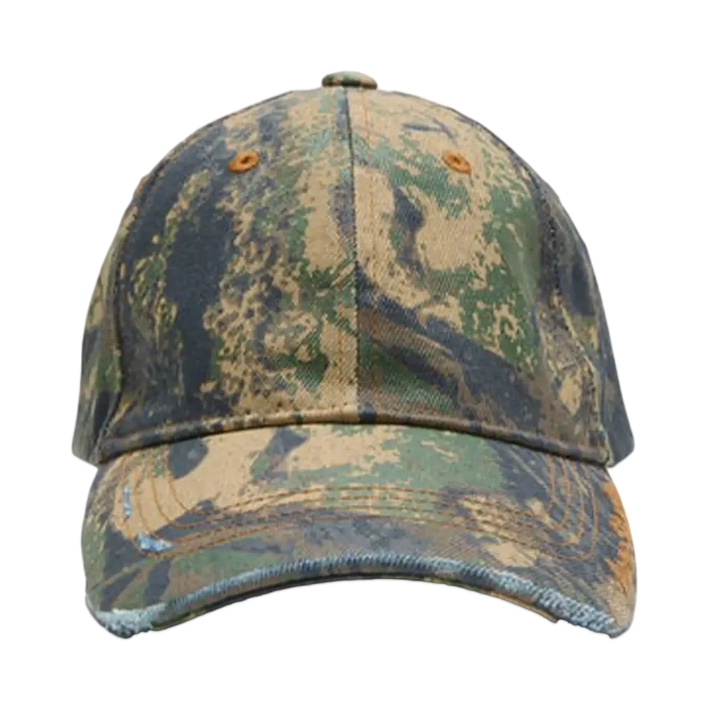 Acne Studios Cotton Ripstop Cap "Mossy Oak"