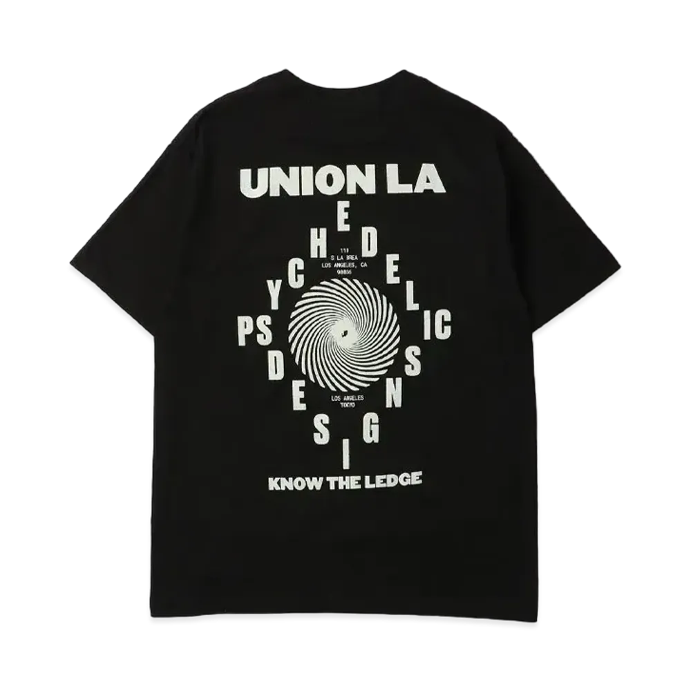 UNION Psych Tee "True Black"