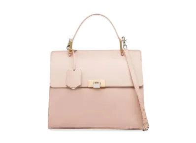 BALENCIAGA LE DIX leather 2Way Bag "Pink"
