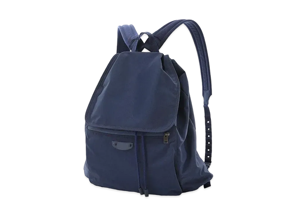 BALENCIAGA Traveler Canvas Backpack "Navy"