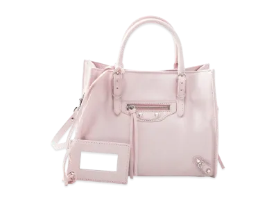 BALENCIAGA Paper A4 leather 2Way Bag "Pink"