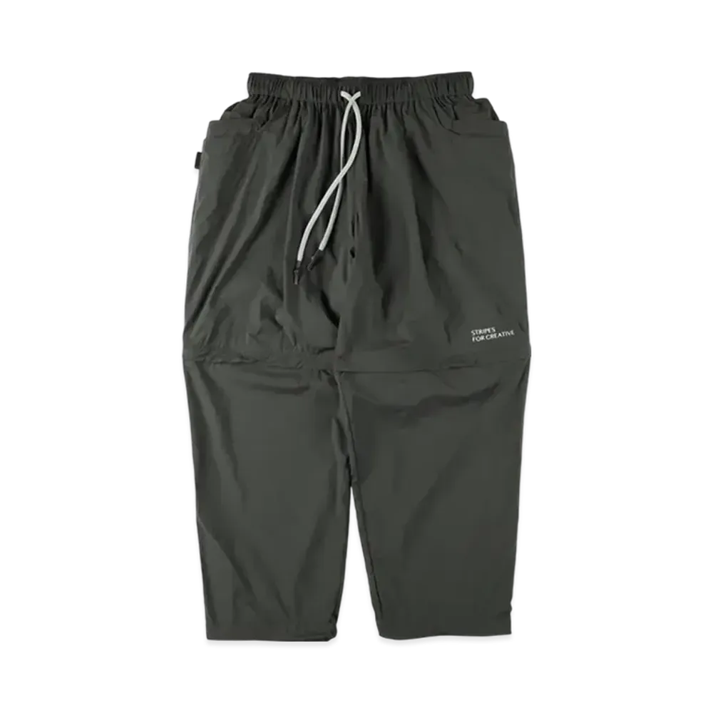 S.F.C / Stripes For Creative Super Wide Detachable Pants "Dark Grey"