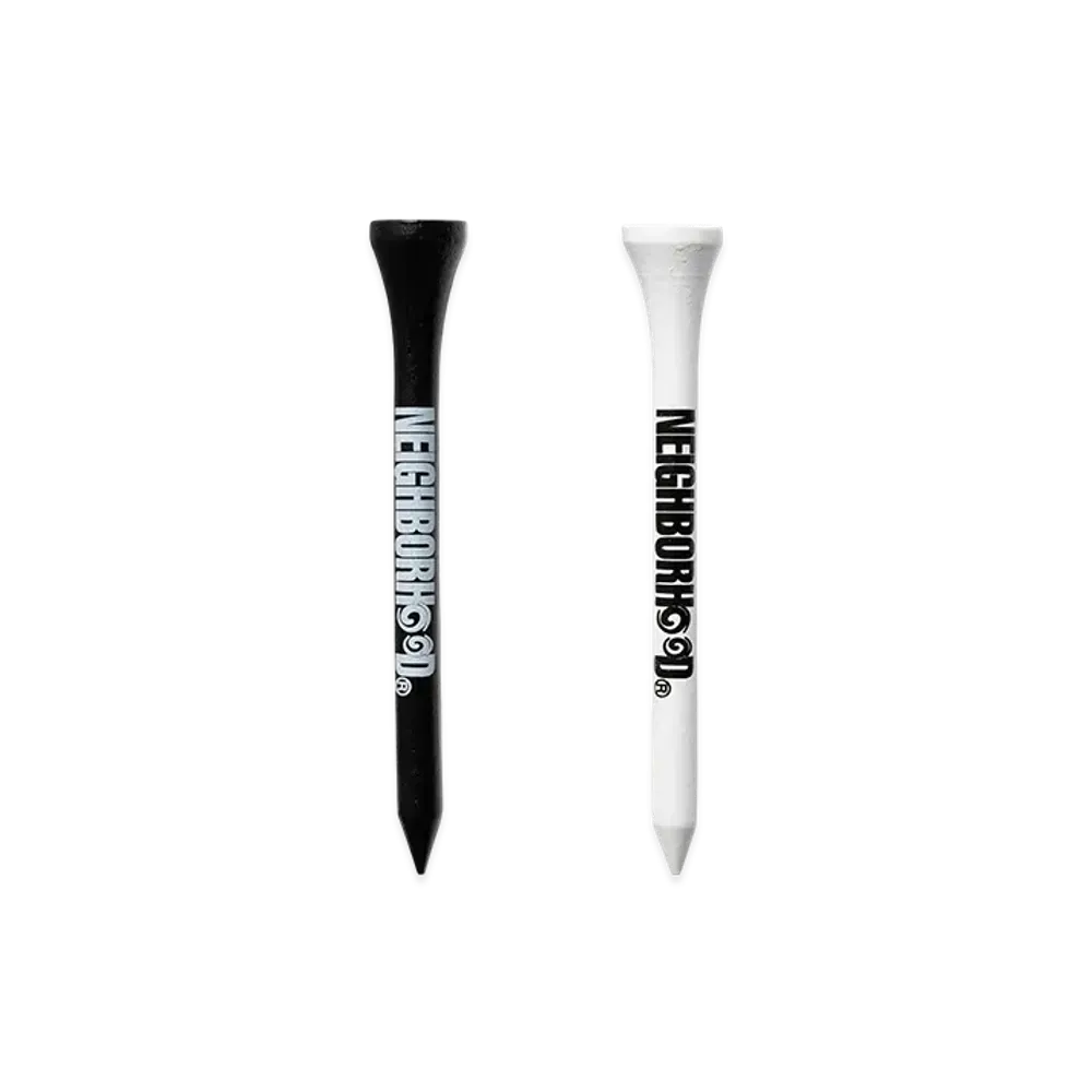 NEIGHBORHOOD x Malbon Golf Golf Tees "Black/White"
