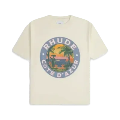 RHUDE Lago Tee "White"