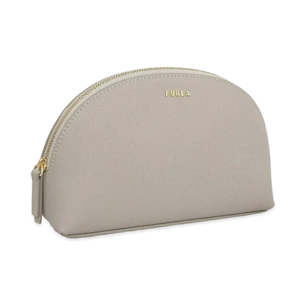 FURLA Classic Cosmetic Case "Gray"