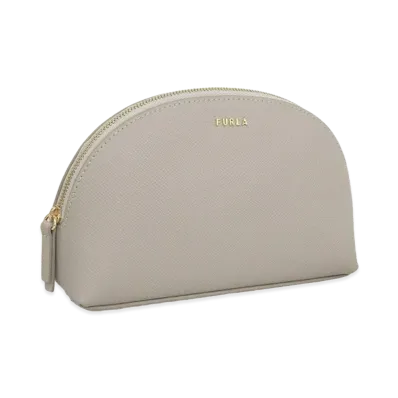 FURLA Classic Cosmetic Case "Gray"