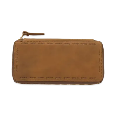 visvim Leather Long Wallet "Camel"