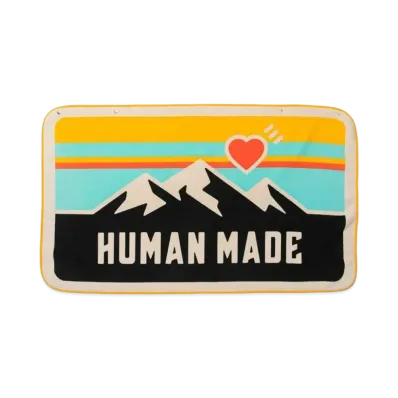 HUMAN MADE OUTDOOR HM FLEECE BLANKET "Multi"
