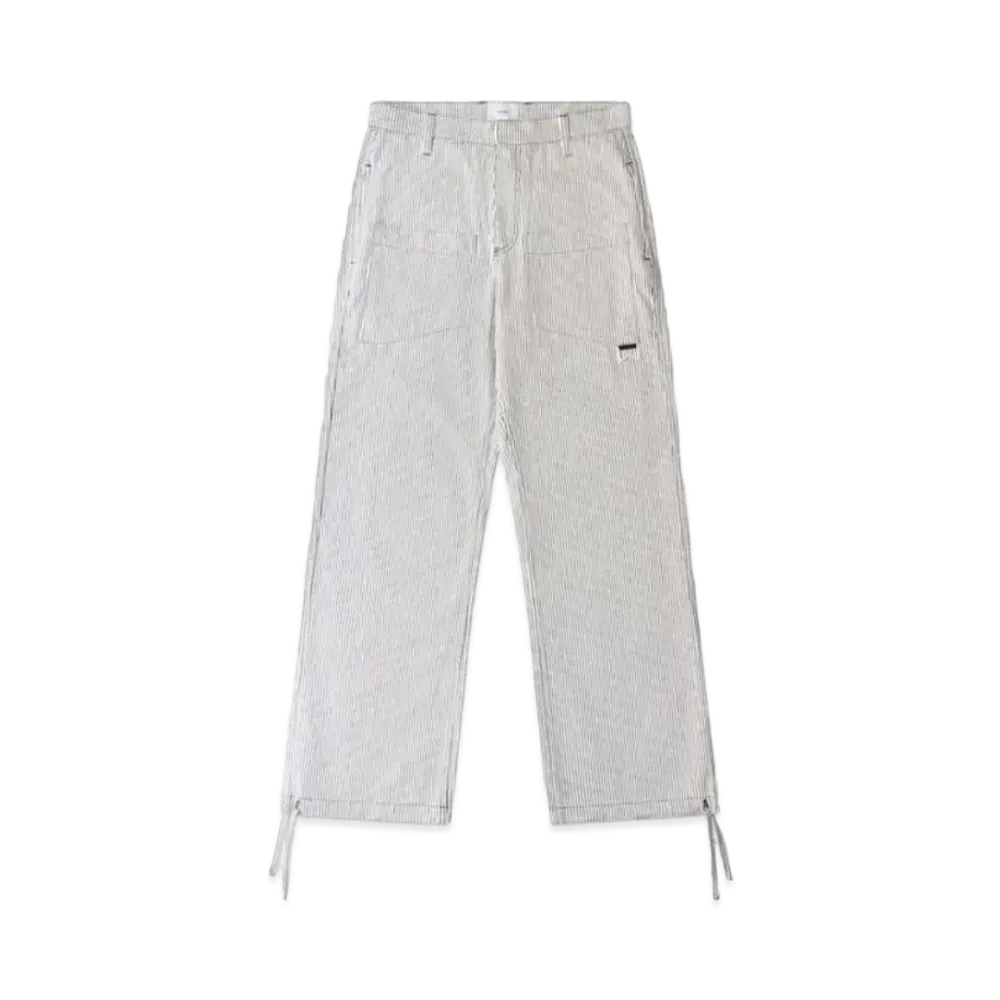 RHUDE Striped Front Pocket Pant "White"
