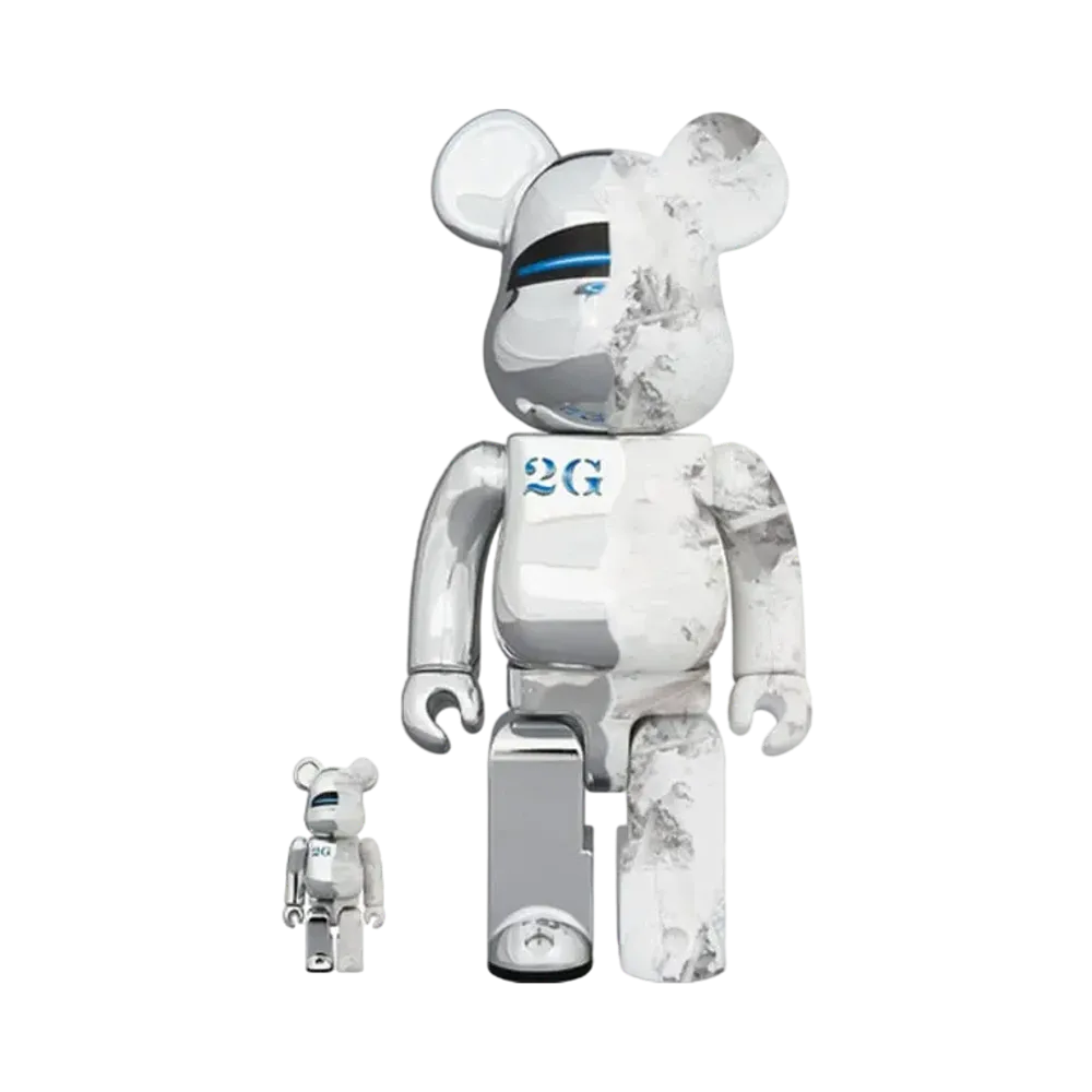 Bearbrick SORAYAMA x Daniel Arsham 100% & 400%