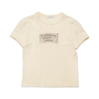 Acne Studios Printed T-Shirt "Light Orange"