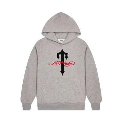 TRAPSTAR x Ed Hardy Hoodie "Grey"