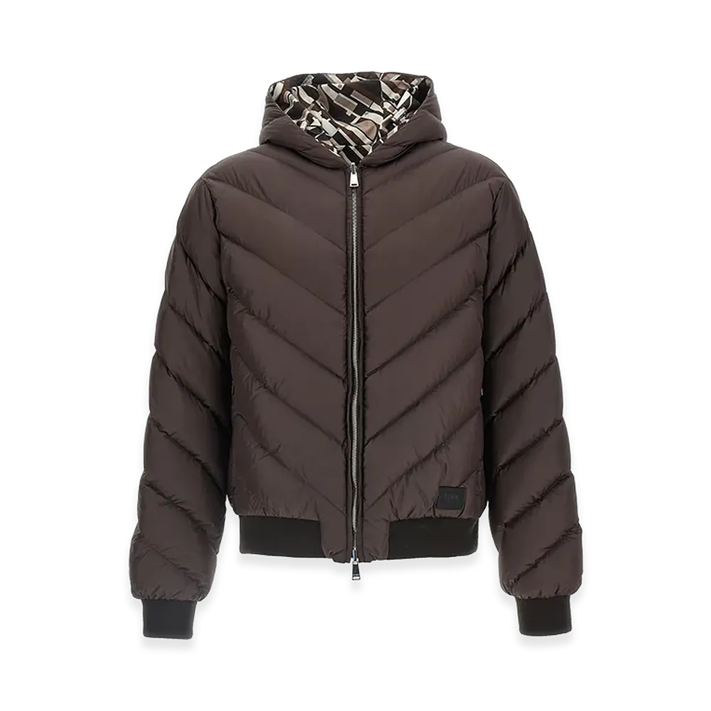 FENDI Reversible Down Jacket "Brown"