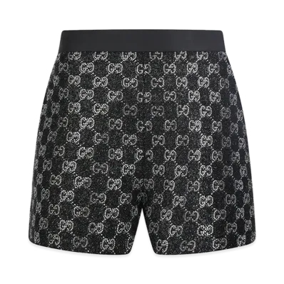 GUCCI Women's Tweed Shorts "Black"