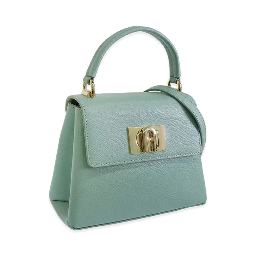 FURLA 1927-Mini Top Handle Bag "Green"