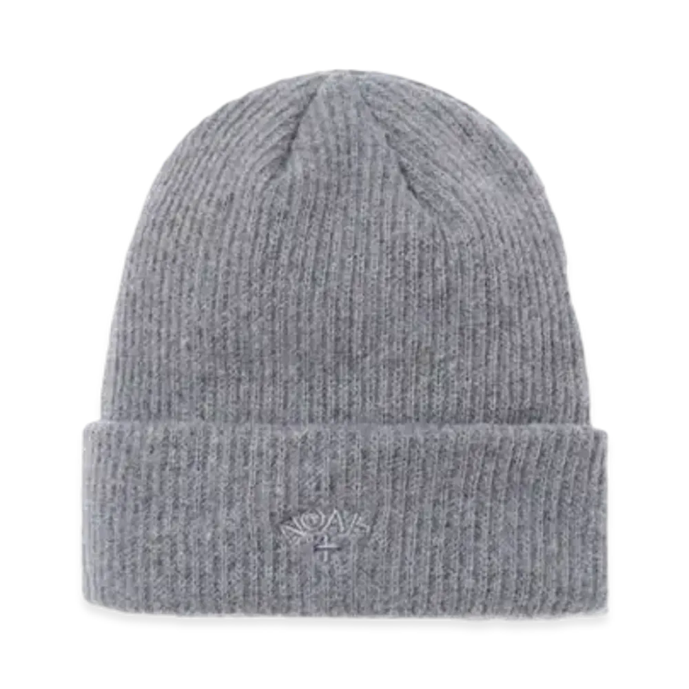 Noah Recycled Cashmere Beanie "Heather Grey"