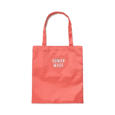 HUMAN MADE NYLON RIPSTOP HEART TOTE BAG "Pink"