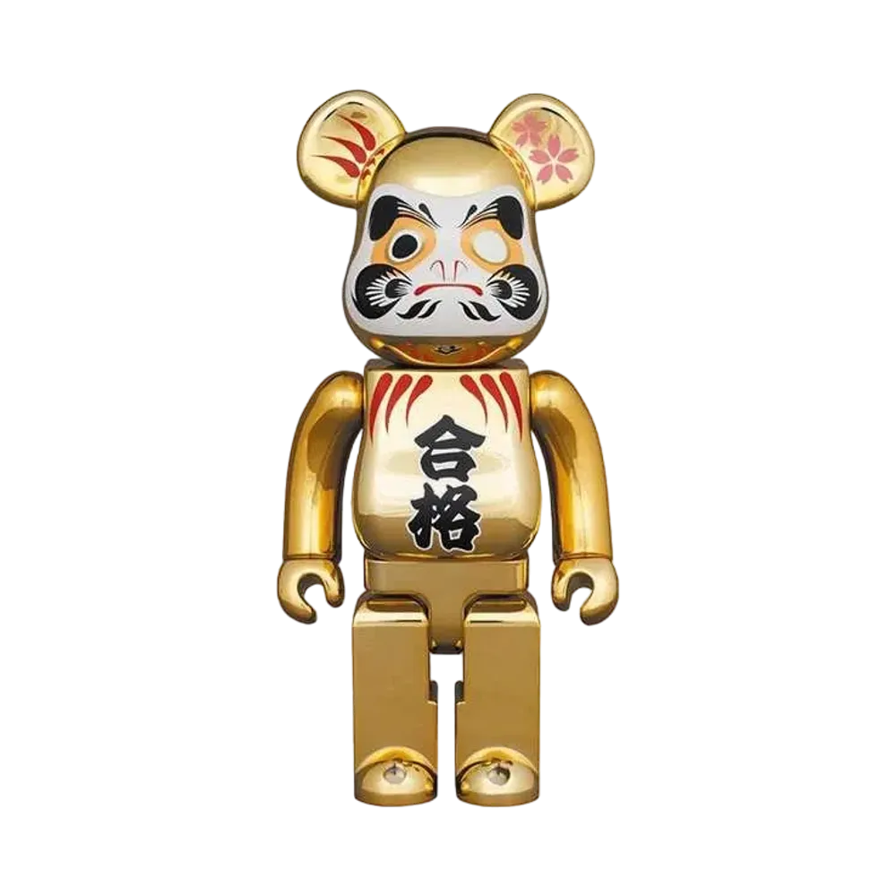 Bearbrick Daruma “GOUKAKU” Gold Plated 2 400%