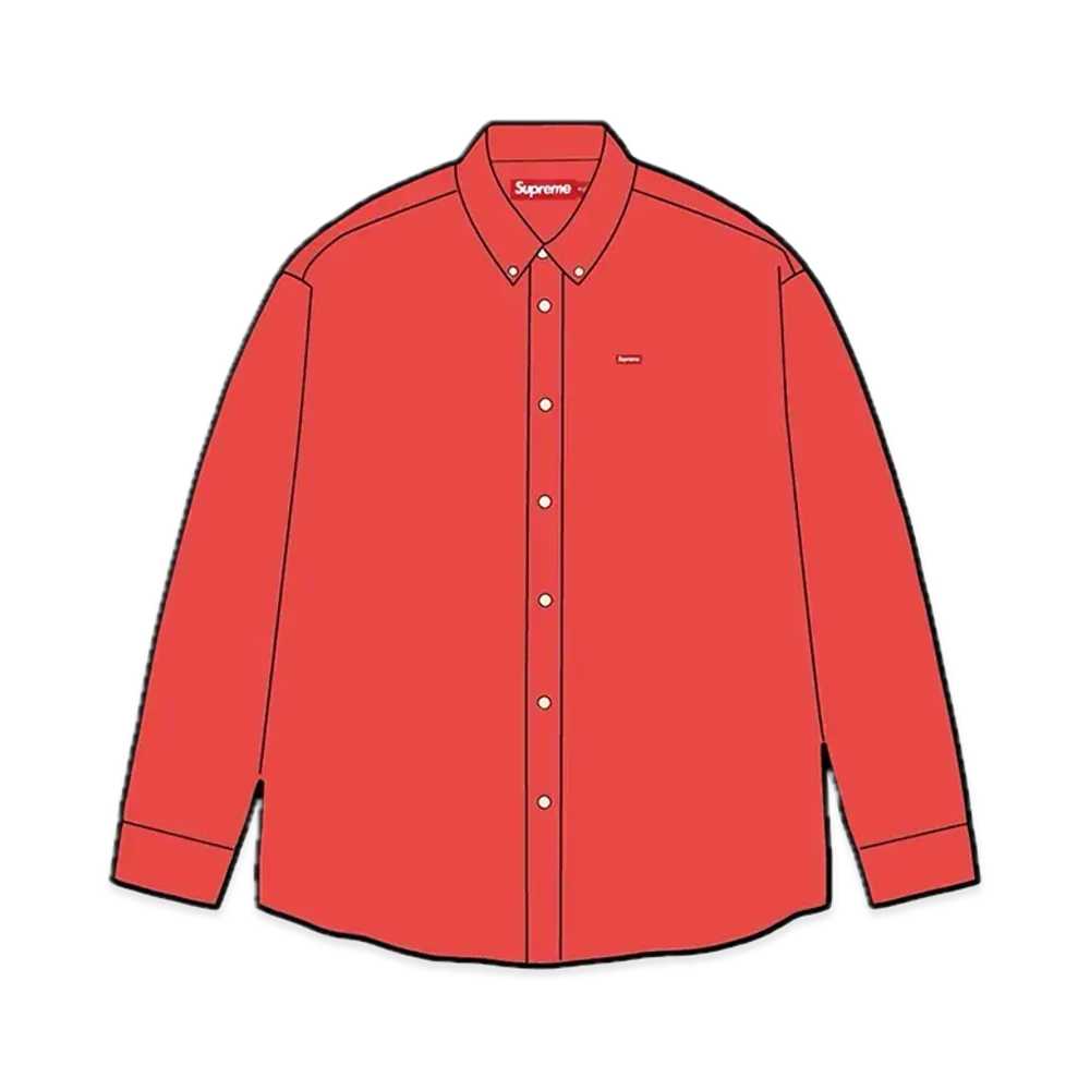 Supreme Small Box Shirt "Coral" (23FW)