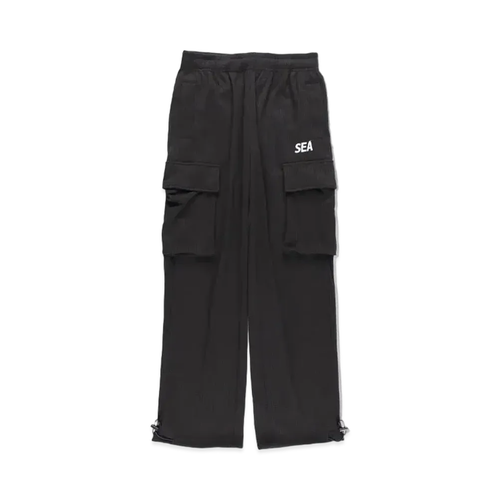 WIND AND SEA ES Waffle Cargo Pants "Black"