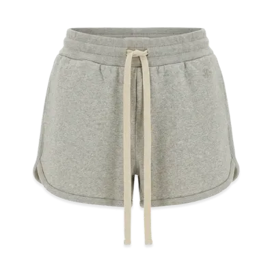 Jil Sander Women's Cotton Terry Shorts "Gray"