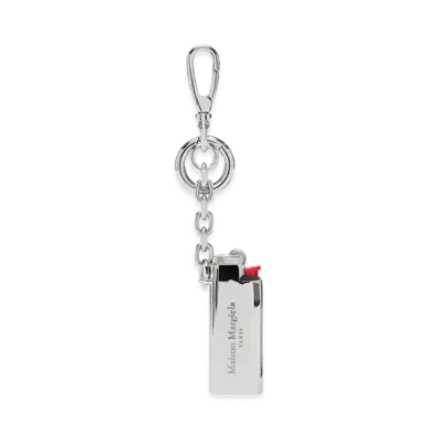 Maison Margiela Metal Lighter Case Charm "Silver"