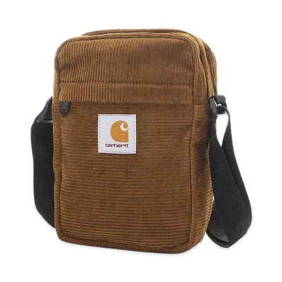 Carhartt WIP Flint Shoulder Pouch "Deephbrown"