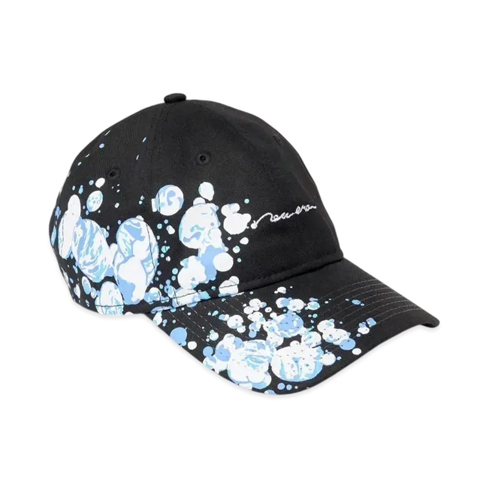 NEW ERA 9Twenty Splash Script Logo Non-Wash Denim "Black"