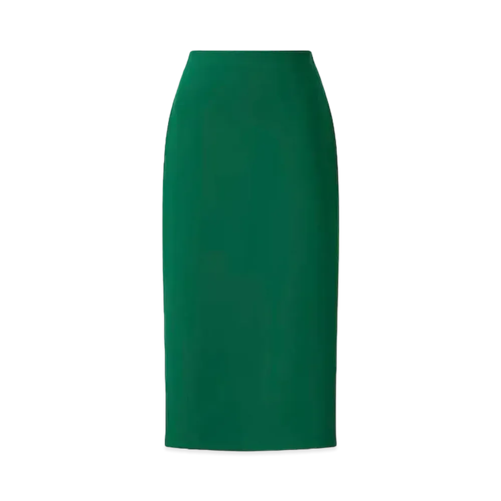 Uniqlo :C Crepe Jersey Narrow Skirt "Green"