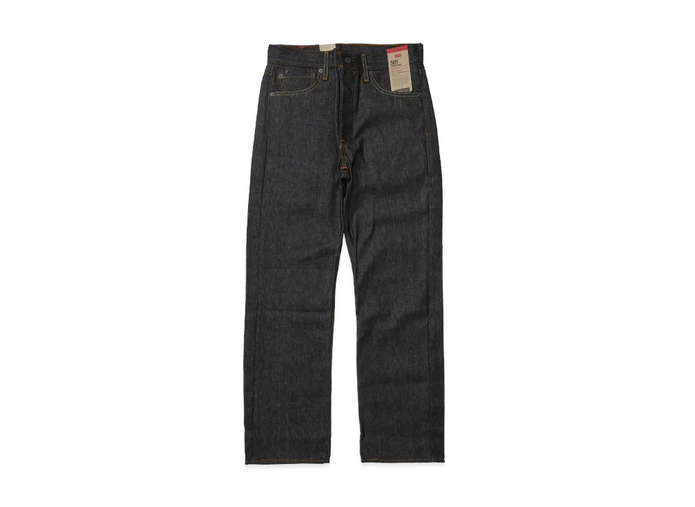 LEVI'S 501 Button-Fly Straight Jeans "Black Rigid"