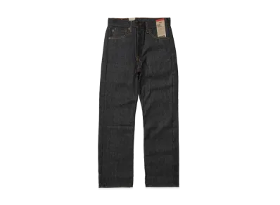 LEVI'S 501 Button-Fly Straight Jeans "Black Rigid"