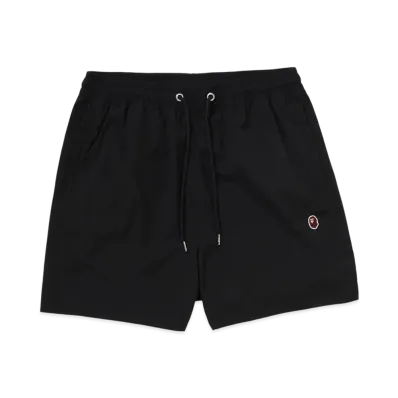 A BATHING APE One Point Relaxed Fit Water Shorts "Black"