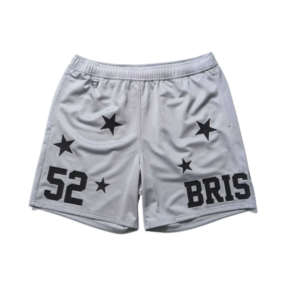 F.C.Real Bristol Practice Mesh Shorts "Silver"