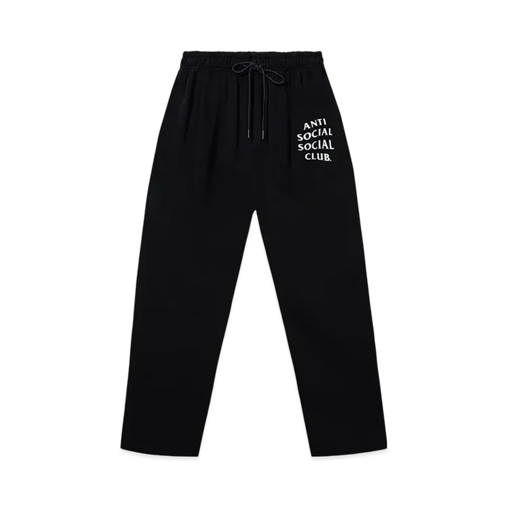 ANTI SOCIAL SOCIAL CLUB Mind Games Glitter Sweatpants "Black"