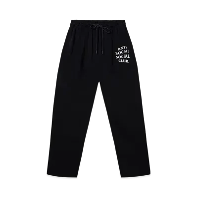 ANTI SOCIAL SOCIAL CLUB Mind Games Glitter Sweatpants "Black"